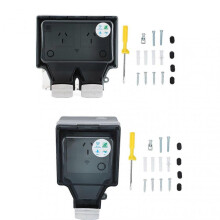 WiFi Intelligent Socket Type 86 IP66 Outdoor Waterproof Wifi Smart Power Outlets APP Control 15A
