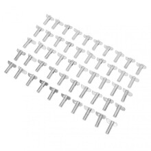 50Pcs Mobile Scaffolding Joint Connecter Point Bar Galvanized Scaffolding Locating Connecting Rod Pins Dowel