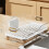 Dish Drying Rack Plastic Visualize Diversion Effluent Dish Diversion Rack for Chopsticks Bowl Plate Spoon Transparent White 4