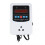 1500W Temperature Humidity Controller Intelligent Digital Display Temperature Humidity Controller with LCD Display Screen EU Plug 220V 2