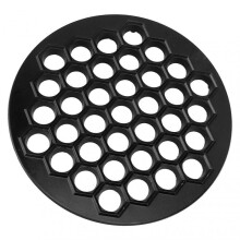 Russian Ravioli Maker Dumplings Mold Aluminum Alloy Pelmeni Maker Mold Pelmeni Meat Dumplings Maker 37 Holes Black