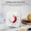 60mins Visual Timer Silent Countdow 60 Minute Kids Children Visual Timer for Kitchen Cooking Timing 5