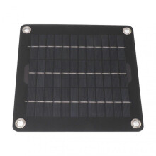 10W Portable Solar Panel Kit 12V Solar Battery Charger Maintainer for Car Motorcycle Tractor