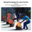 Fire Blanket Fiberglass Fireproof 550 Fire Extinguisher Suppression Blanket 1x1m 5