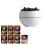 (Black) White Crack Pattern Volcano Aromatherapy Diffuser and Humidifier 2