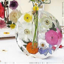 Resin Molds Silicone 2Pcs for Vase with 10 Pcs Test Tubes Hydroponic Plants/Flowers Office Home Des