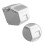 Multi-functional Sealed Rice Storage Bucket White 2