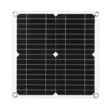 12W 12V Solar Panel Kit Semi Flexible Monocrystalline IP65 Waterproof Portable Solar Charger with 100A Controller for RV
