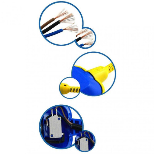 Float Switch with 5 Meter Cable Liquid Level Controller for Water Pump and Tank  16A 1000W 2