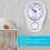 9 Inch Kitchen Timer Wall Clock Multifunction Innovative Precise Time Silent Operation Quartz Clock for Home Kitchen White 5