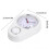 9 Inch Kitchen Timer Wall Clock Multifunction Innovative Precise Time Silent Operation Quartz Clock for Home Kitchen White 2