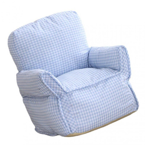 Pet Couch Bed Waterproof Washable Breathable Comfortable Cat Sofa Bed for Summer Blue