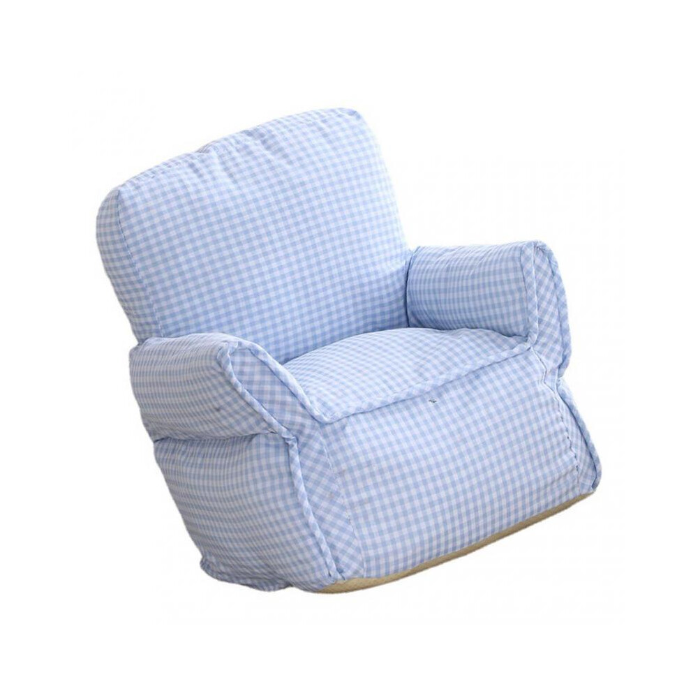 Pet Couch Bed Waterproof Washable Breathable Comfortable Cat Sofa Bed for Summer Blue