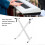 Electronic Keyboard Stand Height Width Adjustable Non Slip Double X Frame Keyboard Stand for 54 to 88 Keys 5