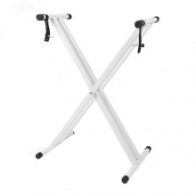 Electronic Keyboard Stand Height Width Adjustable Non Slip Double X Frame Keyboard Stand for 54 to 88 Keys