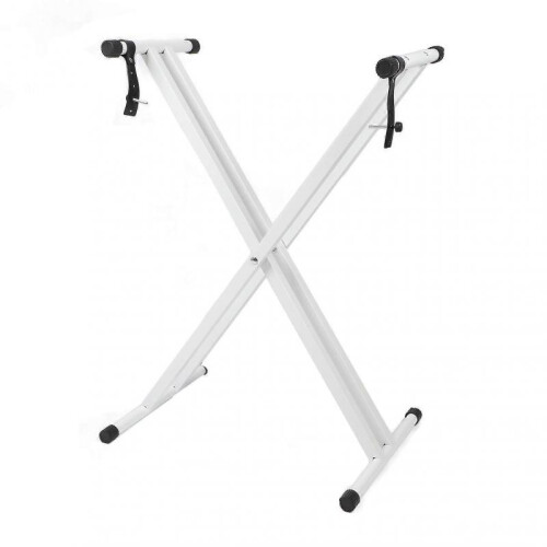 Electronic Keyboard Stand Height Width Adjustable Non Slip Double X Frame Keyboard Stand for 54 to 88 Keys