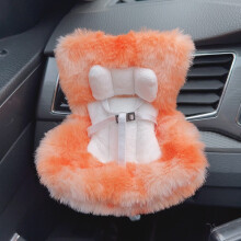 (Joyous) Doll Car Seat for 10-17CM Blind Box Dolls Adjistable Safety Strap Cute Car ornaments