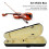 4/4 Violin Case Backpack Comfortable Adjustable Shoulder Strap Professional Violin Protection Case Beige Lining 3