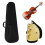 4/4 Violin Case Backpack Comfortable Adjustable Shoulder Strap Professional Violin Protection Case Beige Lining 1