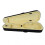 4/4 Violin Case Backpack Comfortable Adjustable Shoulder Strap Professional Violin Protection Case Beige Lining 2