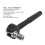 Pull Stud Spanner 42CrMo Alloy Steel Black Color Galvanized Surface Pull Stud CNC Wrench for BT40 3