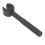 Pull Stud Spanner 42CrMo Alloy Steel Black Color Galvanized Surface Pull Stud CNC Wrench for BT40 2