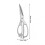 Stainless Steel Kitchen Scissors Multi Purpose Sharpness Heavy Duty Scissors for Barbecue 2