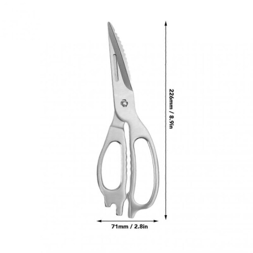 Stainless Steel Kitchen Scissors Multi Purpose Sharpness Heavy Duty Scissors for Barbecue 1