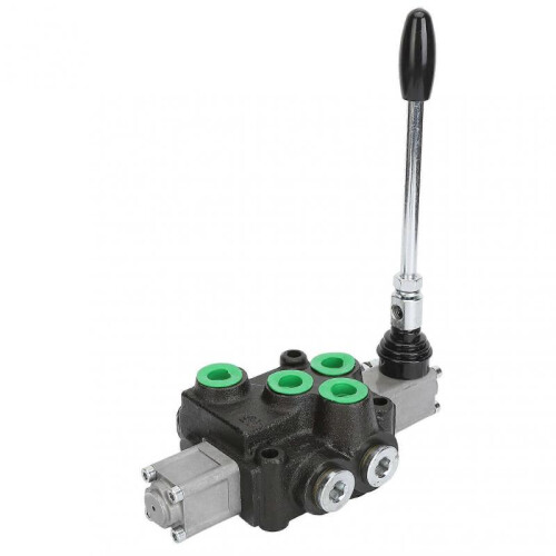 Hydraulic Flow Control Valve Kit 1 Spool Double Acting Multi Way Directional Valves Tractor Accessory 1