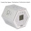 Hex Flip Timer with Mute Alarm Function Magnetic Time Management Cube Timer with LCD Screen for Cooking Studying Working Silver 2