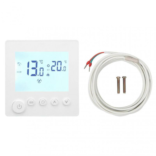 Digital Thermostat LCD Display Timing Temperature Controller for Heating 1