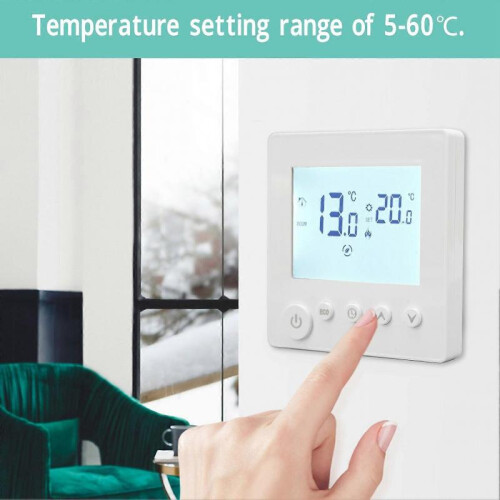 Digital Thermostat LCD Display Timing Temperature Controller for Heating 2