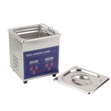 40KHZ Ultrasonic Cleaner 2L Stainless Steel Cleaning Machine for Glasses Watch Rings Small Parts Circuit Board EU Plug 200 to 240V
