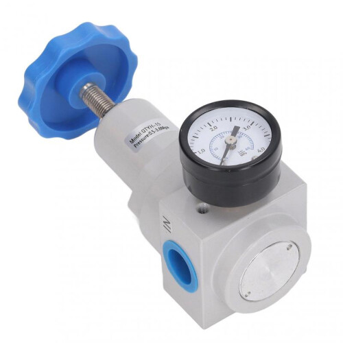 Air Compressor Pressure Regulator G1/2in 0.5‑3.6Mpa Control Valve Controller with Gauge