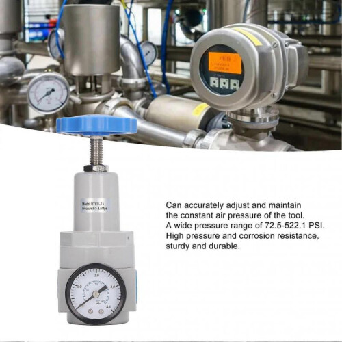 Air Compressor Pressure Regulator G1/2in 0.5‑3.6Mpa Control Valve Controller with Gauge 2