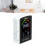 CO2 Detector with Display Screen ABS Battery USB Charging Multi Function CO2 Monitor Meter for Indoor Office Bedroom 1