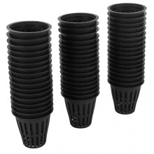 50Pcs Hydroponics Cups Lightweight Economy Net Pots 2 Inch Plastic Net Cups Pots Plant Containers