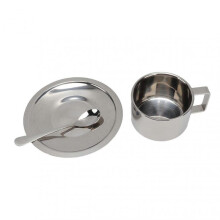 Stainless Steel Coffee Cup Set Double Walled Rustproof Modern Latte Cappuccino Tea Cup for Homes Office Cafe Camping 200ml
