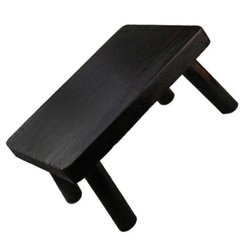 Wood Step Stool Rectangular Wooden Stool Tea Table for Bay Window Bedroom Low 36.00X27.00X19.00CM 1Pack 2