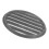 Fire Grate Cast Iron Outdoor Grill Accessories Even Heat Distribution 1Pack 2