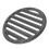 Fire Grate Cast Iron Outdoor Grill Accessories Even Heat Distribution 1Pack 3