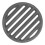 Fire Grate Cast Iron Outdoor Grill Accessories Even Heat Distribution 1Pack 1