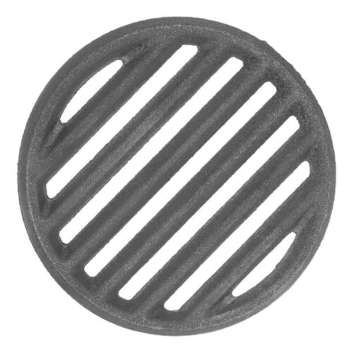 Fire Grate Cast Iron Outdoor Grill Accessories Even Heat Distribution 1Pack