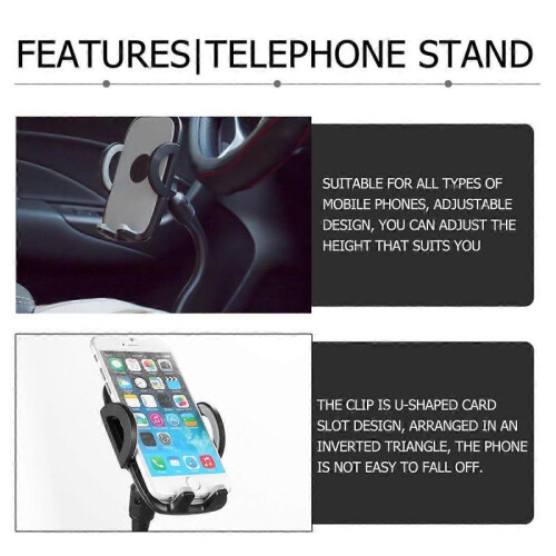 Car Cup Holder Phone Mount Grey Silicone Material Durable Adjustable Height 1Pack 2