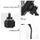 Car Cup Holder Phone Mount Grey Silicone Material Durable Adjustable Height 1Pack 4