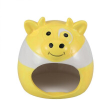 Hamster Home Bed Ceramic Cool Nest for Small Animals Summer Season 8x7.5cm 1Set