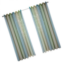 Living Room Curtains Gradient Drapery Curtains Privacy Protection 130x100cm Elegant 2Pcs