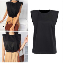 Waist Coat Vest Women Summer Wear Breathable Durable Casual Daily 1Pc