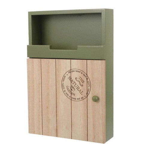 Multi-Purpose Wall Hanging Key Box Home Decorative Storage Space Saving 1Pack 2