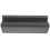 Floor Mirror Full Length Stand Multipurpose Dark Grey Plastic Rod Rectangular Base 1Pcs 4